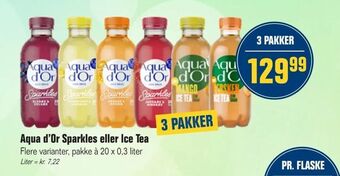 Otto Duborg Aqua d'Or Sparkles eller Ice Tea tilbud