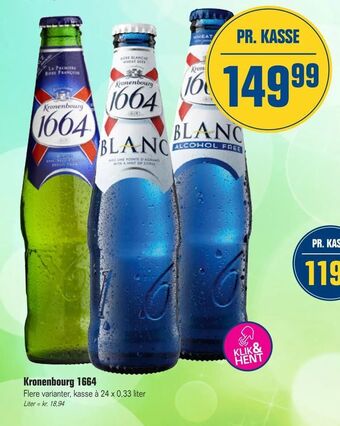 Otto Duborg Kronenbourg 1664 tilbud
