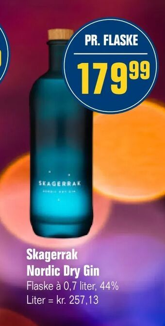 Otto Duborg Skagerrak Nordic Dry Gin tilbud