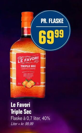 Le Favori Triple Sec