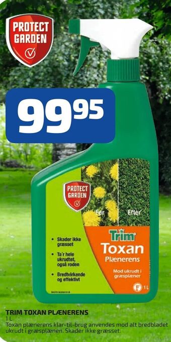 Trim toxan plænerens