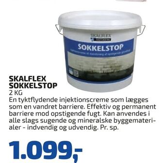 Davidsen Skalflex sokkelstop tilbud