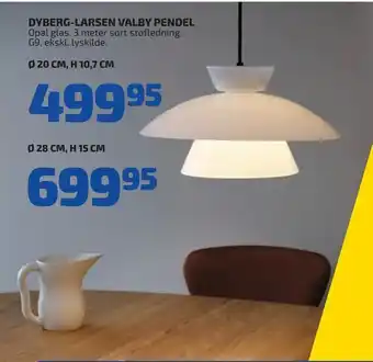 Dyberg-larsen valby pendel