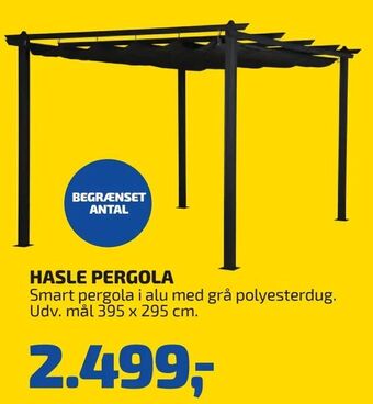 Davidsen Hasle pergola tilbud