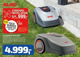 Davidsen Al-ko robotplæneklipper tilbud