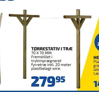 Tørrestativ i træ