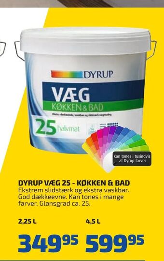 Davidsen Dyrup væg 25 - køkken & bad tilbud