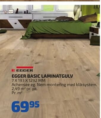 Davidsen Egger basic laminatgulv tilbud