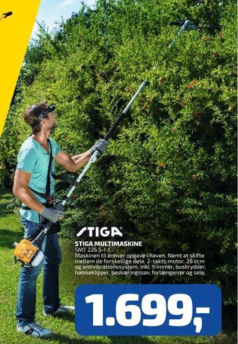 Davidsen Stiga multimaskine tilbud