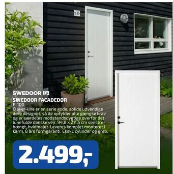 Swedoor facadedør
