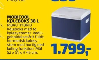 Mobicool køleboks 38 l