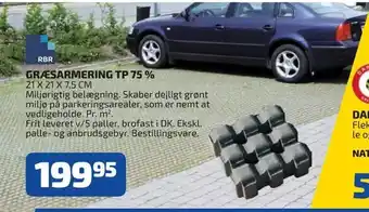 Græsarmering tp 75 %