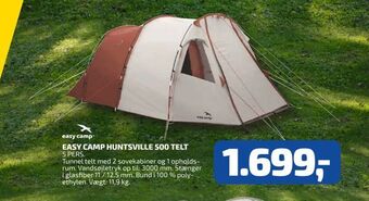 Easy camp huntsville 500 telt