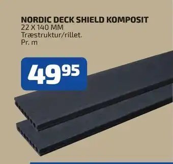 Davidsen Nordic deck shield komposit tilbud
