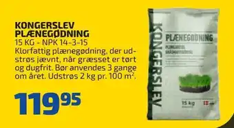 Davidsen Kongerslev plænegødning tilbud