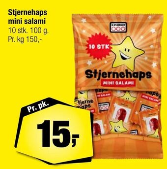 Calle Stjernehaps mini salami tilbud