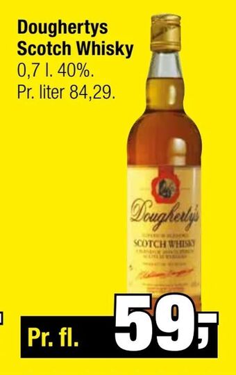 Calle Doughertys Scotch Whisky tilbud