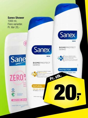 Calle Sanex Shower tilbud