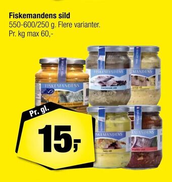 Calle Fiskemandens sild tilbud