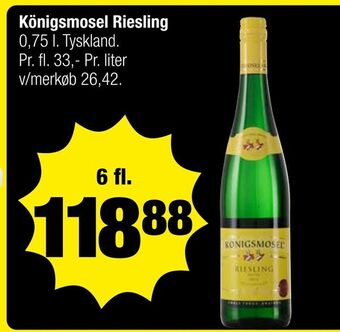 Calle Königsmosel Riesling tilbud