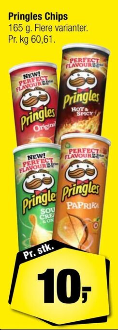 Calle Pringles Chips tilbud