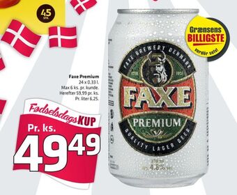 Fleggaard Faxe Premium tilbud