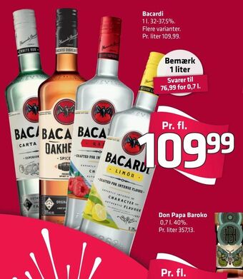 Fleggaard Bacardi tilbud