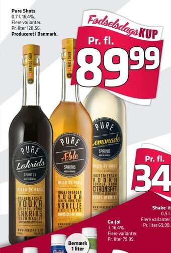 Fleggaard Pure Shots tilbud