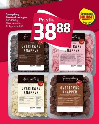 Fleggaard Spangsberg Overtræksknapper tilbud