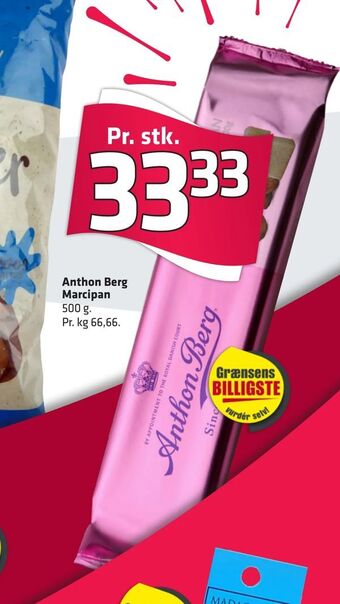 Fleggaard Anthon Berg Marcipan tilbud