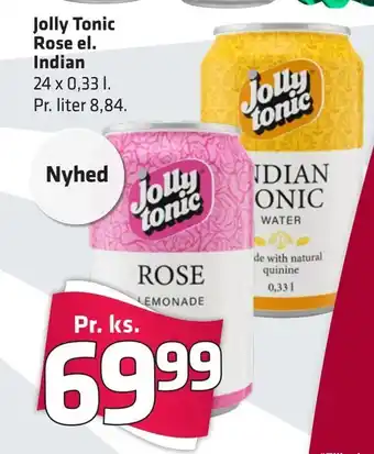 Fleggaard Jolly Tonic Rose el. Indian tilbud