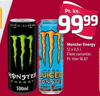 Fleggaard Monster Energy tilbud