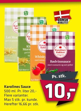 Fleggaard Karolines Sauce tilbud