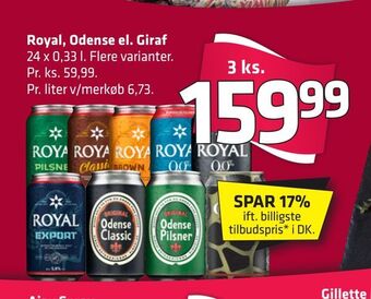 Fleggaard Royal, Odense el. Giraf tilbud
