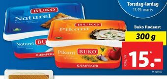 Let-Køb Buko flødeost tilbud