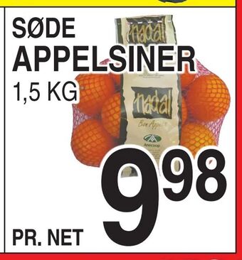 ABC Lavpris Appelsiner tilbud