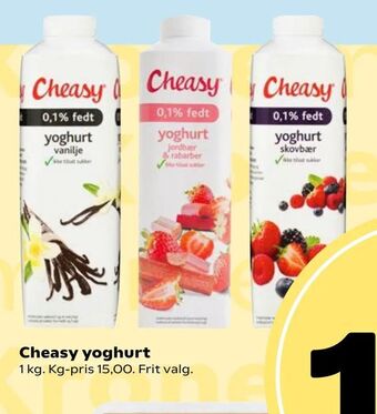 Dagli'Brugsen Cheasy yoghurt tilbud