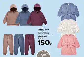 Kvickly Sweatshirt, kjole eller pants tilbud