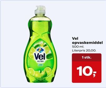 Kvickly Vel opvaskemiddel tilbud