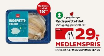 Rødspættefilet