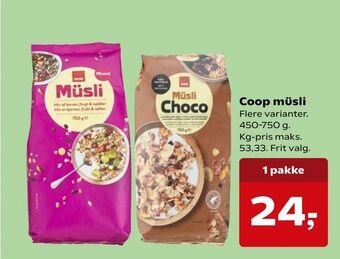 Coop müsli