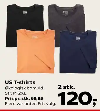Kvickly US T-shirts tilbud
