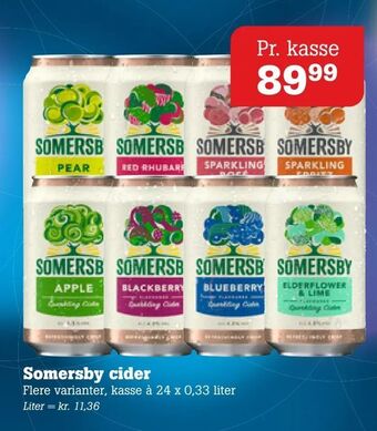 Poetzsch Padborg Somersby cider tilbud