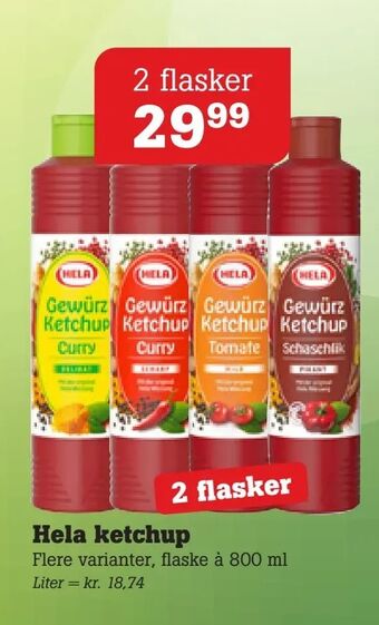 Poetzsch Padborg Hela ketchup tilbud