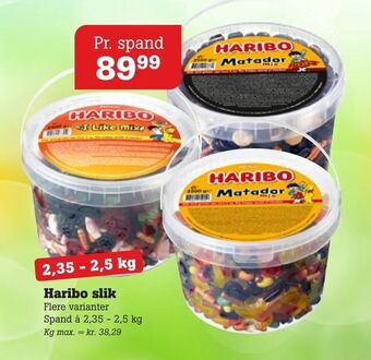 Poetzsch Padborg Haribo slik tilbud