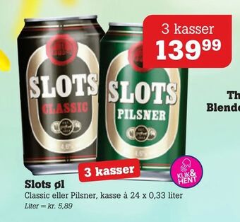 Poetzsch Padborg Slots øl tilbud