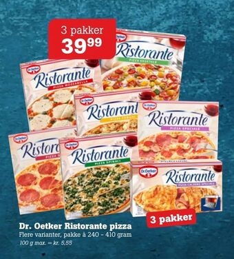 Dr. Oetker Ristorante pizza