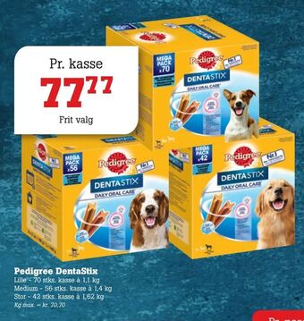 Poetzsch Padborg Pedigree DentaStix tilbud
