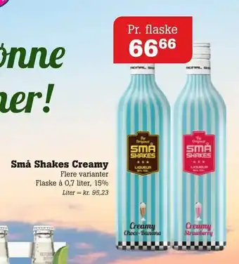 Poetzsch Padborg Små Shakes Creamy tilbud