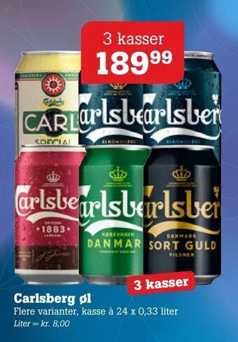 Poetzsch Padborg Carlsberg øl tilbud